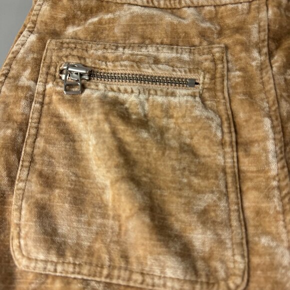 Free People Dust to Dust Velvet Skirt, Size O - Picture 2 of 14